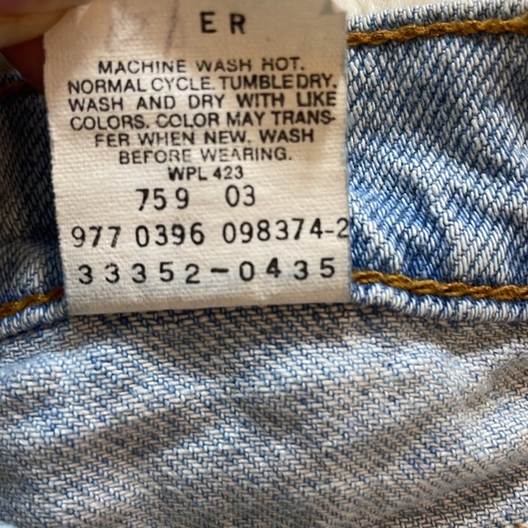 Levi Strauss jean shorts Levi’s 550 relaxed fit - Picture 12 of 13